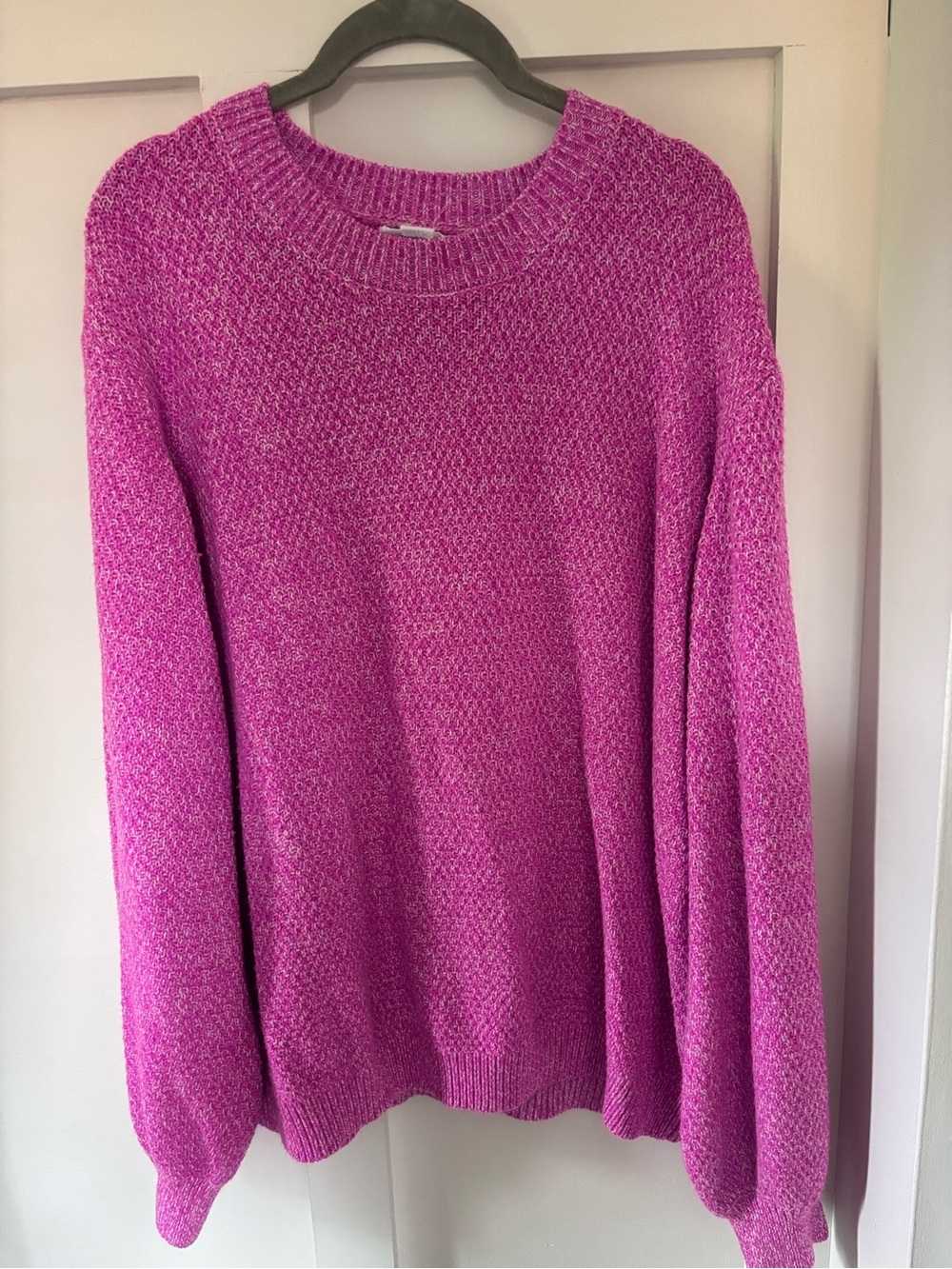 ChicSoul Pink Cozy Knit Sweater 1X